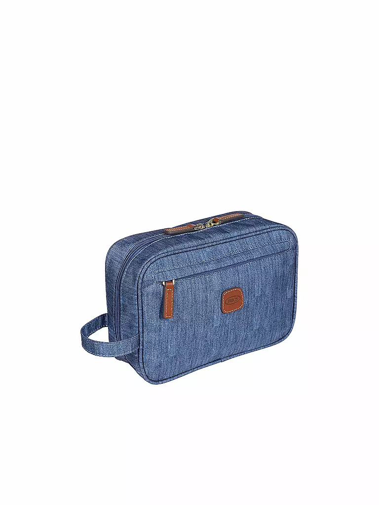 BRICS | Kosmetiktasche X-Bag Jeans | beige