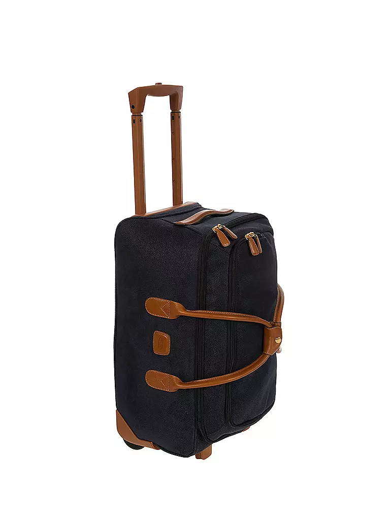 BRICS | Reisetasche mit Rollen "Life" 55cm (Blau) | dunkelblau