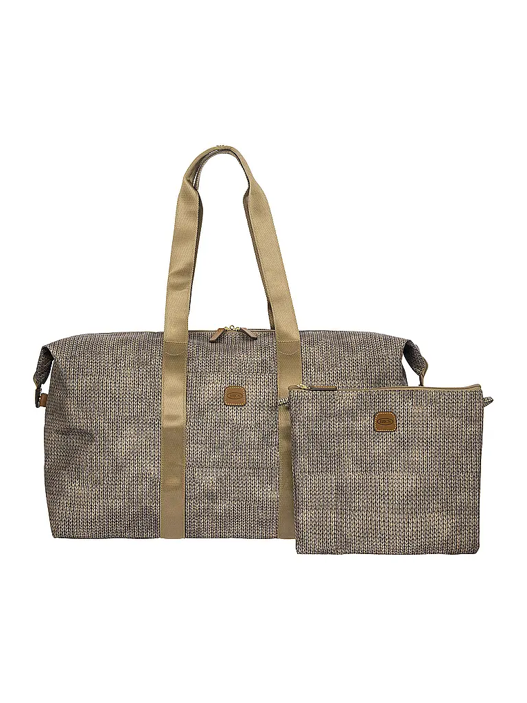BRICS | Reisetasche X-BAG  2-IN-1 wool nut  | hellbraun
