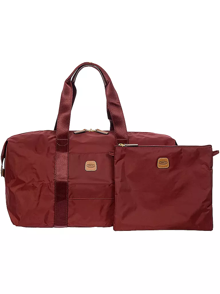 BRICS | Reisetasche X-Bag 43cm Bordeaux | dunkelrot