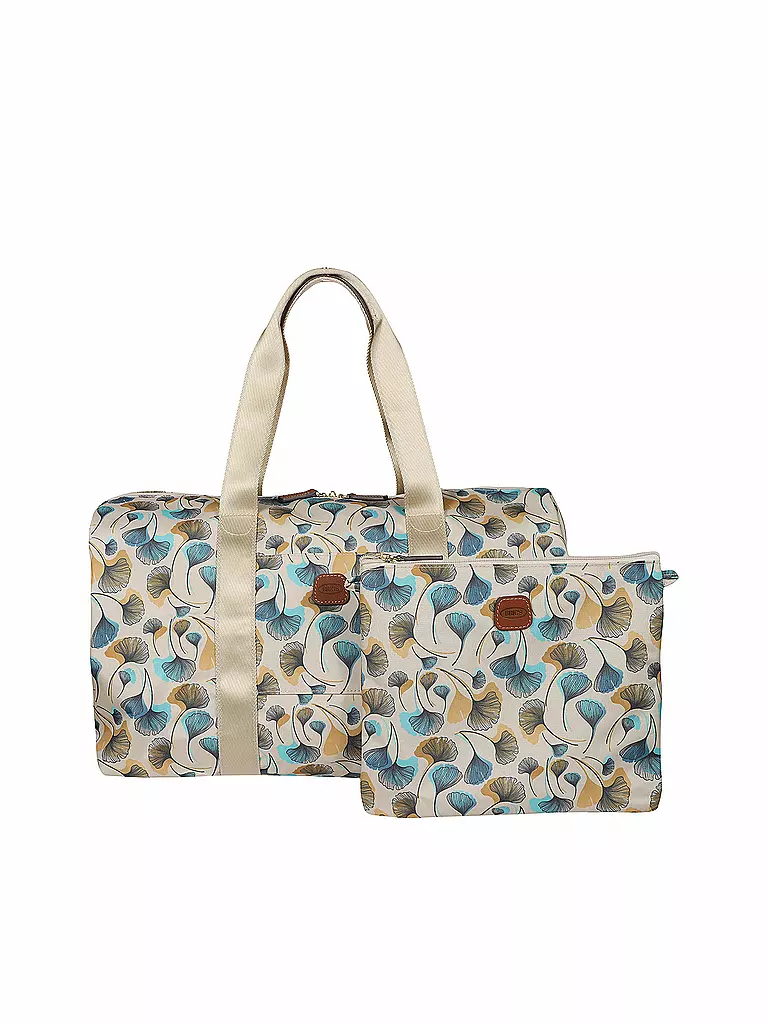 BRICS | Reisetasche X-Bag 43cm Flowers Fiori | blau