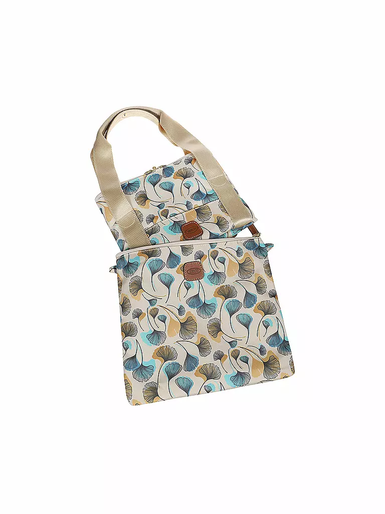 BRICS | Reisetasche X-Bag 43cm Flowers Fiori | blau