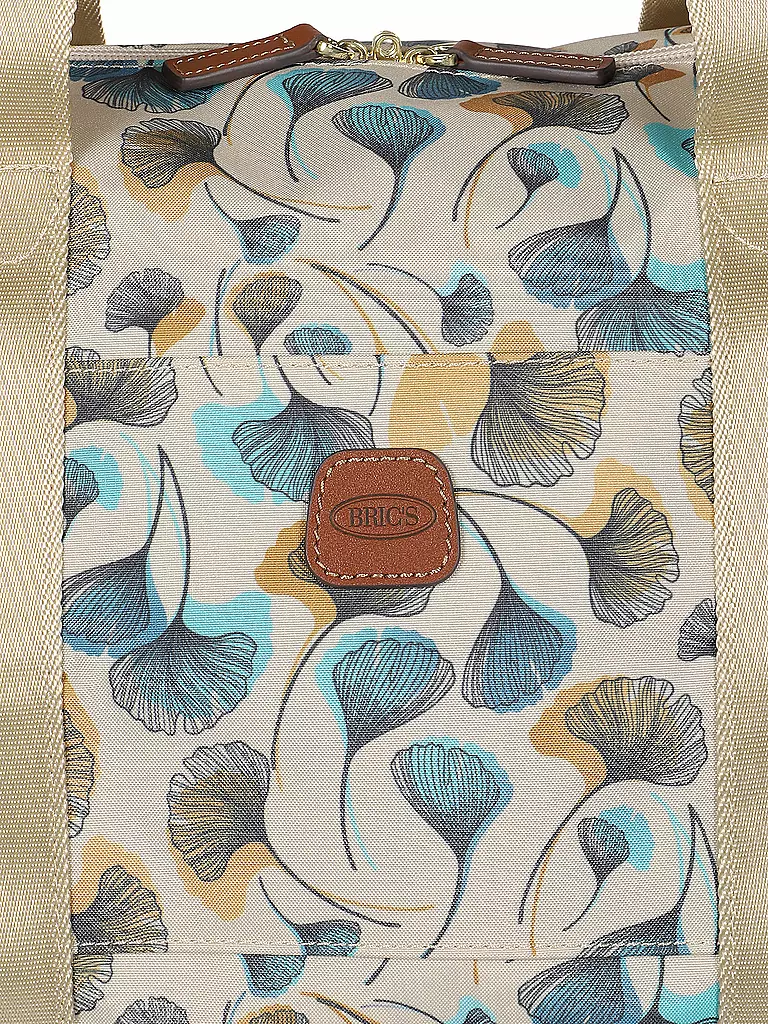 BRICS | Reisetasche X-Bag 43cm Flowers Fiori | blau