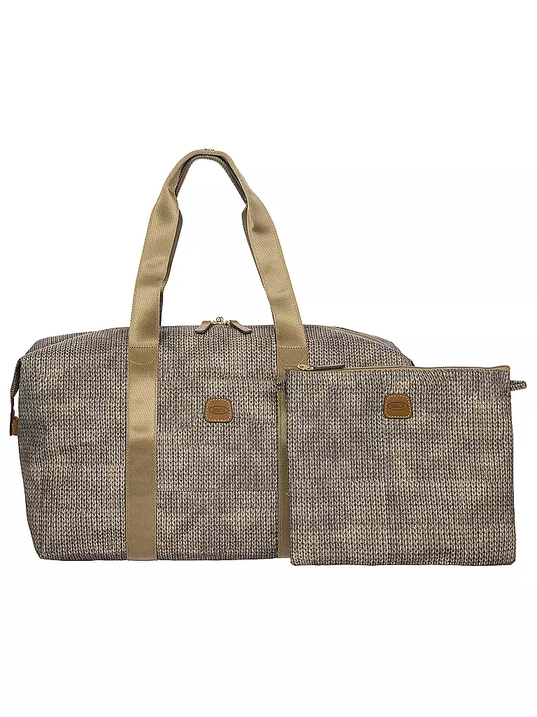 BRICS | Reisetasche X-Bag 43cm Wool Nut | hellbraun