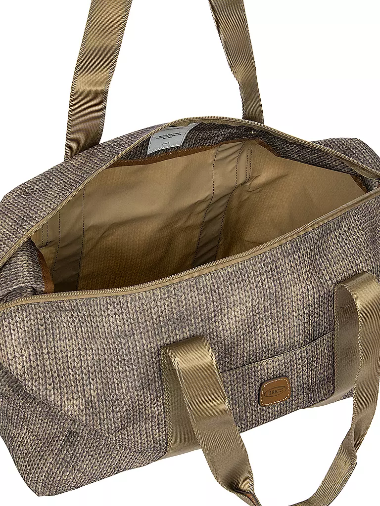 BRICS | Reisetasche X-Bag 43cm Wool Nut | hellbraun