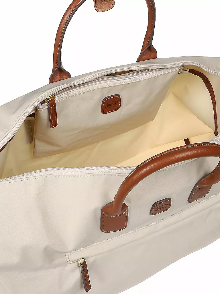 BRICS | Reisetasche X-Travel 55cm Beige | blau