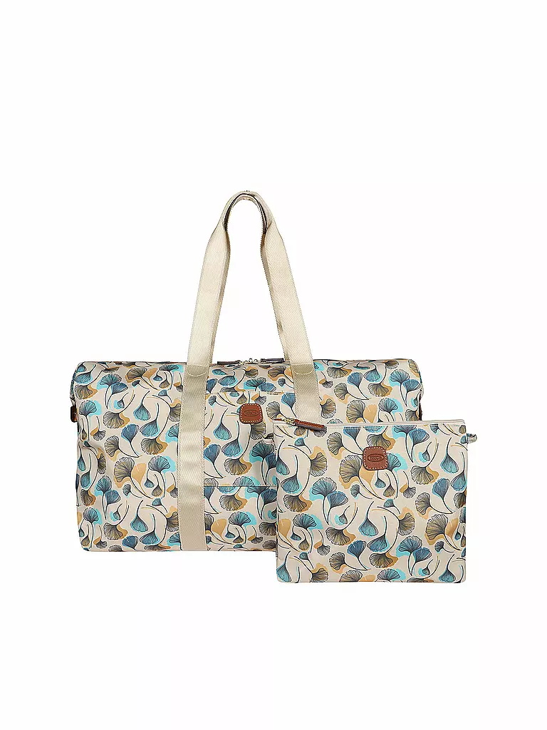 BRICS | Reisetasche X-Travel 55cm Flower Fiori | creme