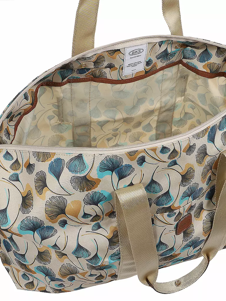 BRICS | Reisetasche X-Travel 55cm Flower Fiori | creme