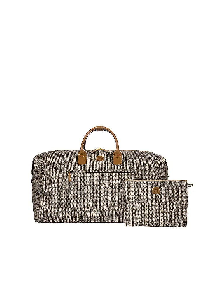 BRICS | Reisetasche X-Travel 55cm Wool Nut | hellbraun