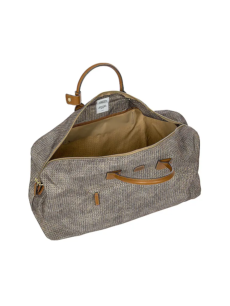 BRICS | Reisetasche X-Travel 55cm Wool Nut | hellbraun