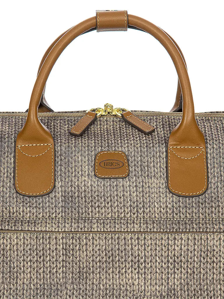 BRICS | Reisetasche X-Travel 55cm Wool Nut | hellbraun