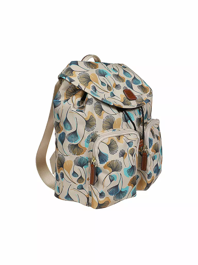 BRICS | Rucksack X-Travel Flowers Fiori | schwarz