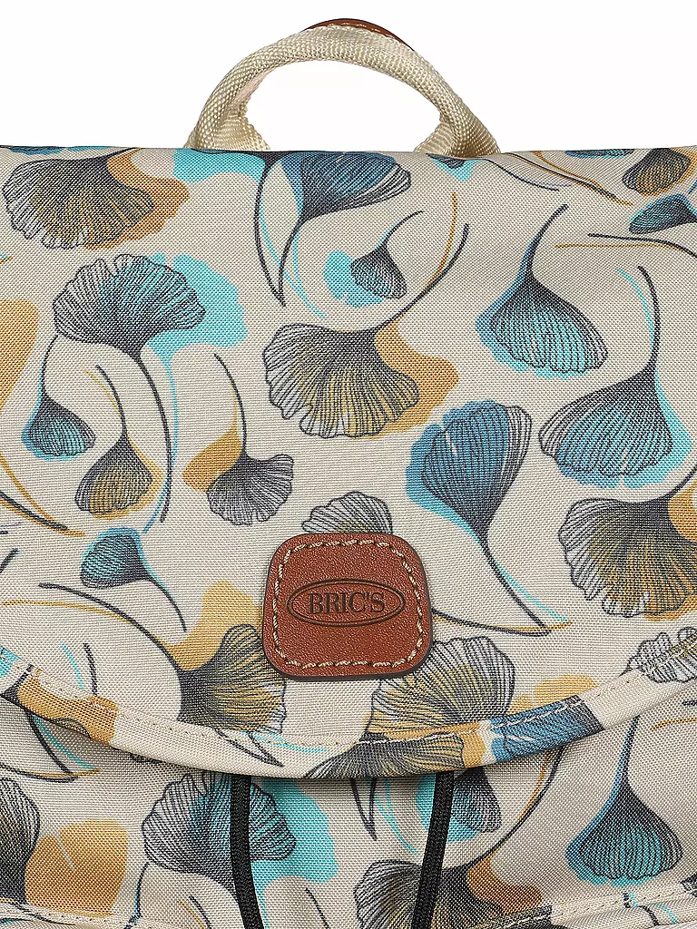BRICS | Rucksack X-Travel Flowers Fiori | schwarz