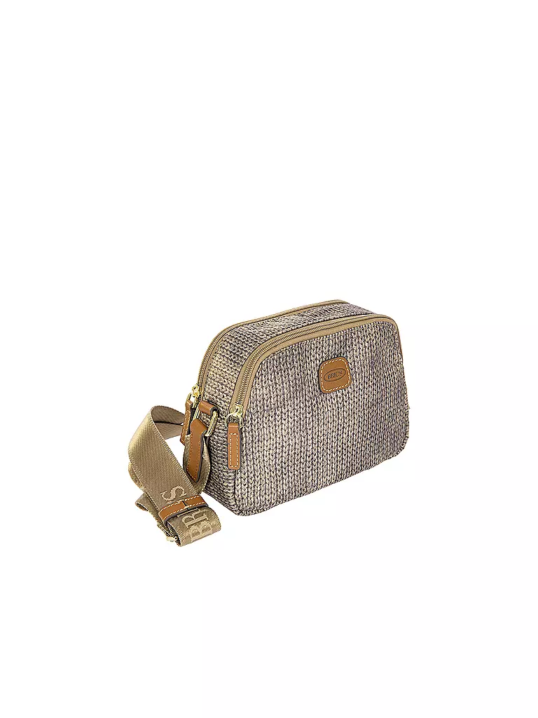 BRICS | Tasche - Umhängetasche X-BAG Small | hellbraun