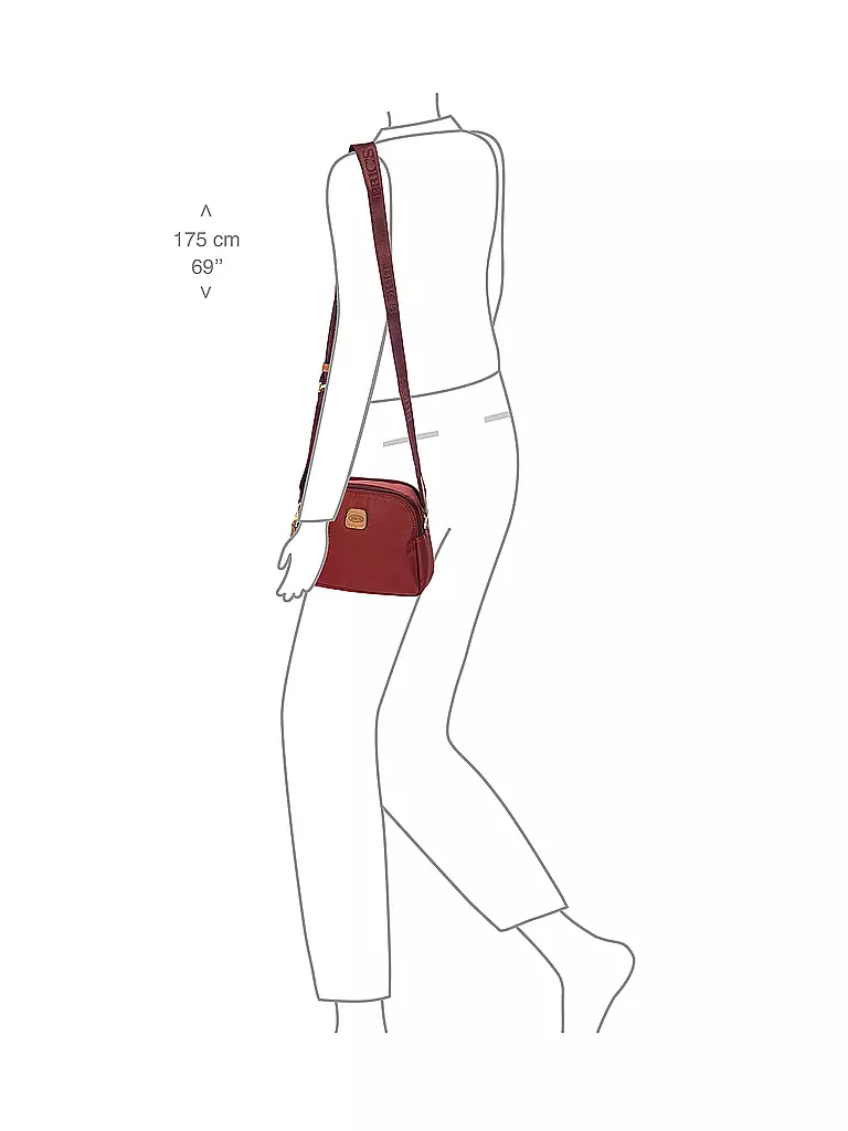 BRICS | Tasche - Umhängetasche X-BAG Small | 