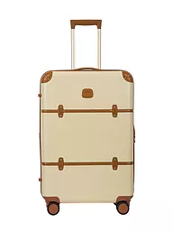 BRICS | Trolley "Bellagio" 70,5cm (Blau/Tabak) | creme