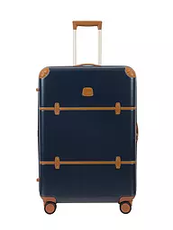 BRICS | Trolley "Bellagio" 76cm (Blau/Tabak) | blau