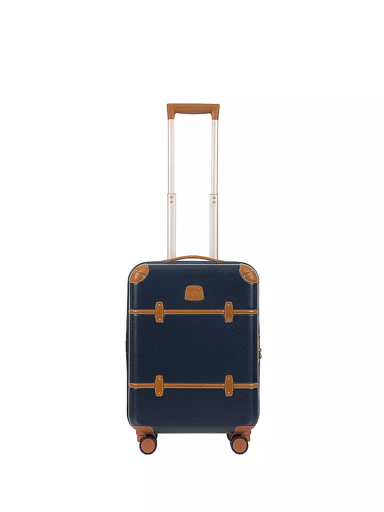 BRICS | Trolley "Bellagio" 55cm (Blau/Tabak) | blau