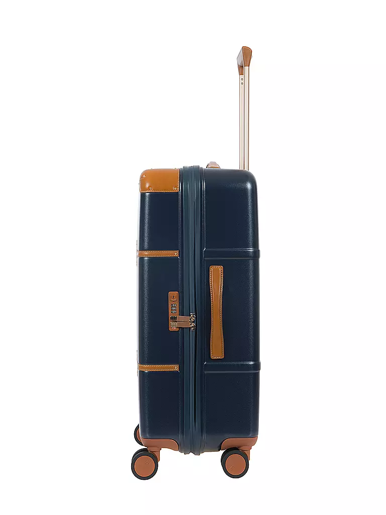 BRICS | Trolley "Bellagio" 70,5cm (Blau/Tabak) | blau