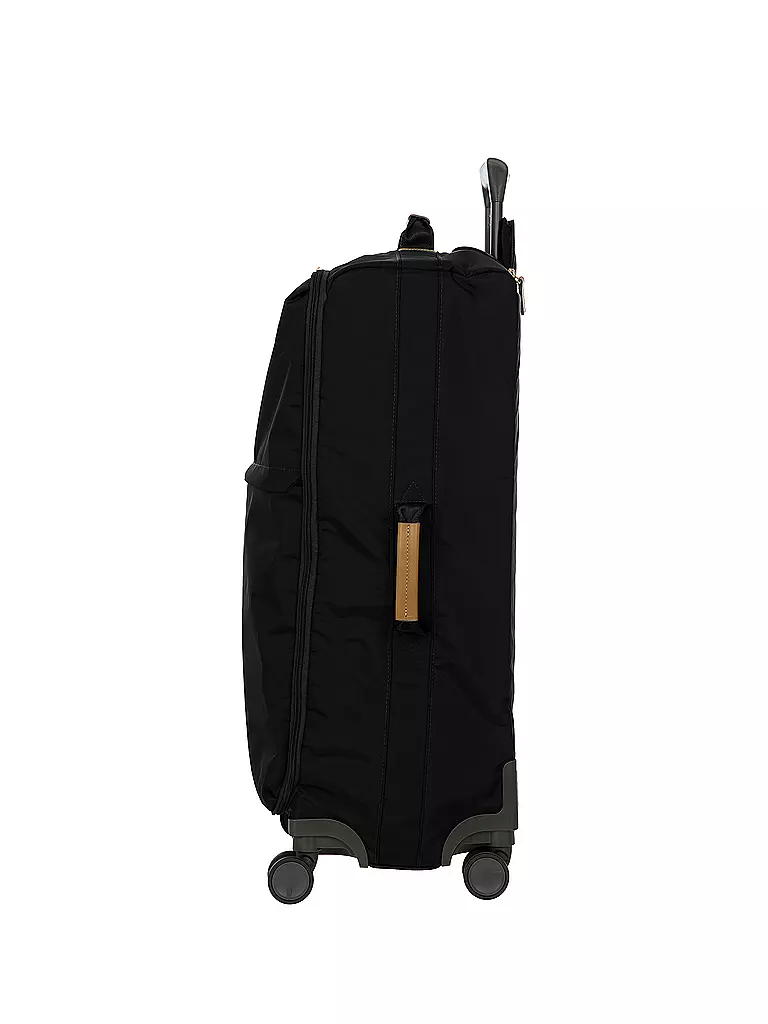 BRICS | Trolley weich X-TRAVEL 71cm Black | blau