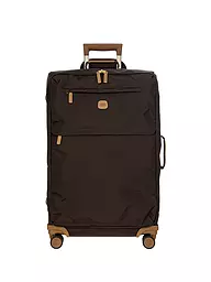 BRICS | Trolley weich X-TRAVEL 71cm Ozean | braun
