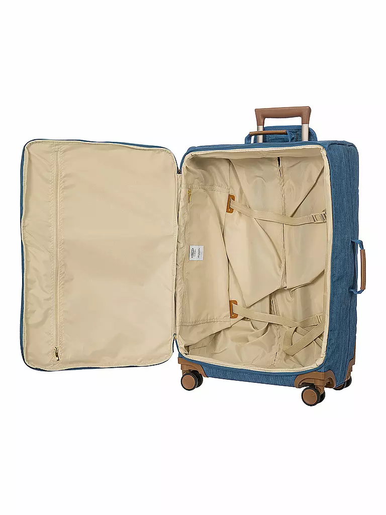 BRICS | Trolley weich X-TRAVEL 71cm Jeans | dunkelblau