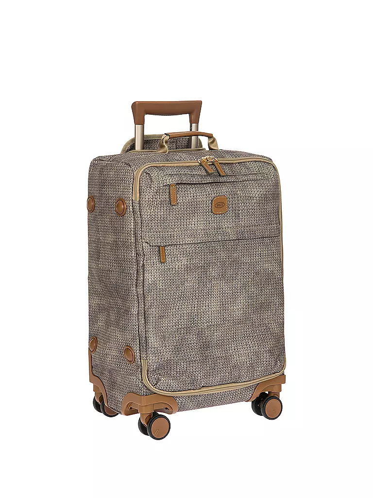 BRICS | Trolley X-Travel 55cm Wool Nut | hellbraun