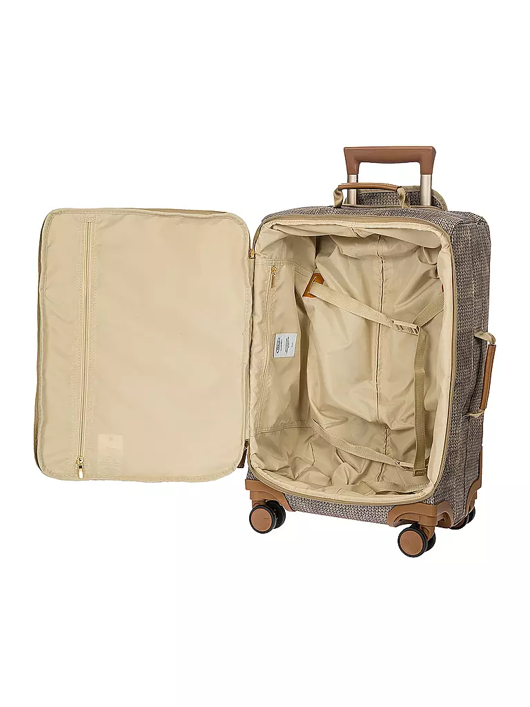 BRICS | Trolley X-Travel 55cm Wool Nut | hellbraun