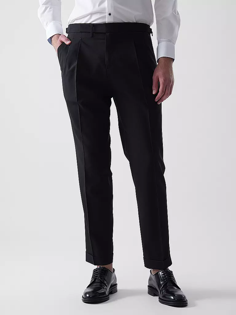BRIGLIA | Wollhose QUARTERIE S | schwarz