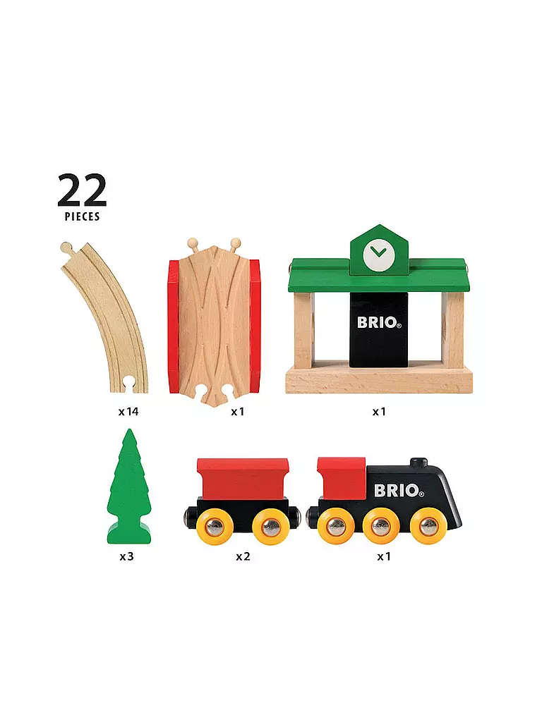 BRIO | Bahn Acht Set Classic Line | keine Farbe