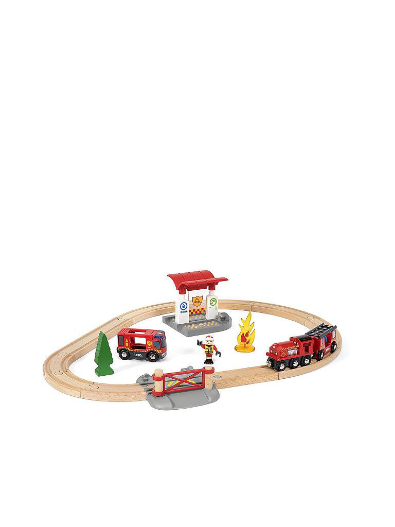 BRIO | Bahn Feuerwehr Set  | keine Farbe