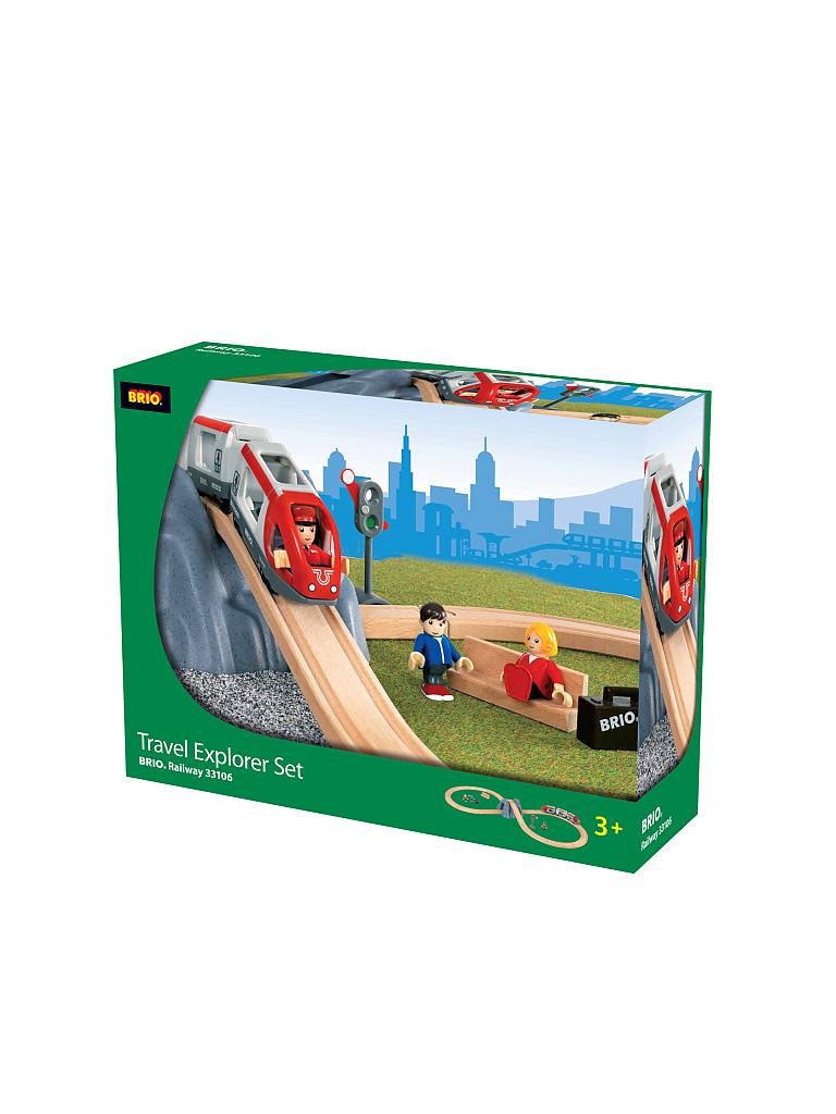 BRIO | Bahn-Set 26-tlg. "Travel Explorer" | 