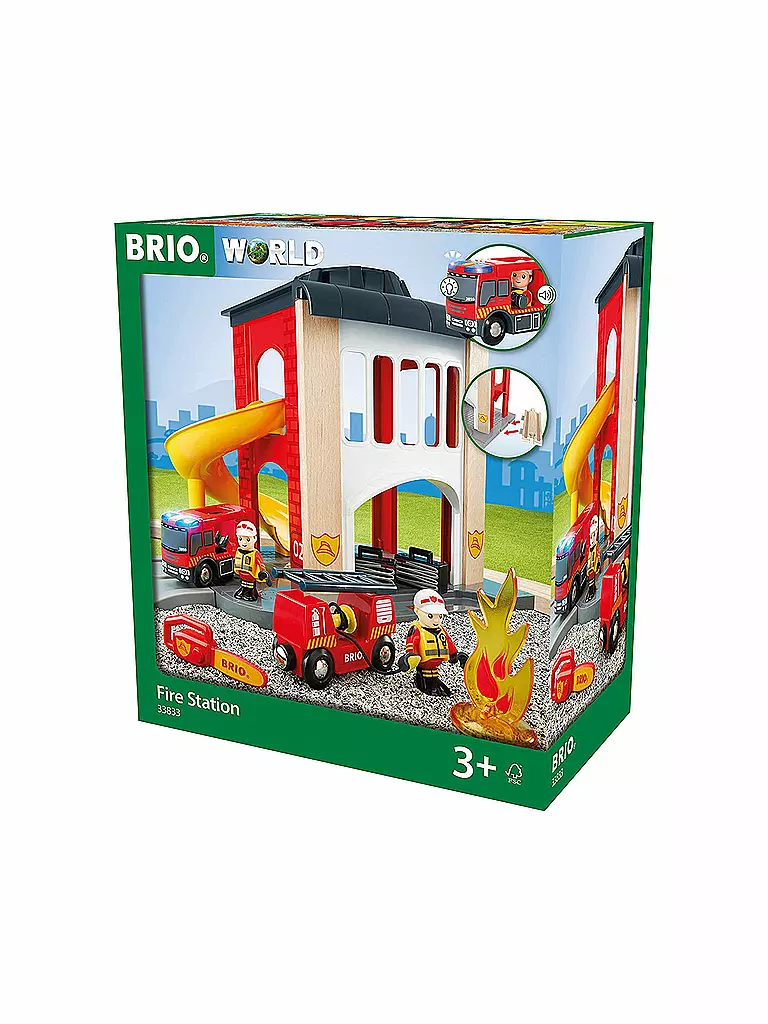 BRIO | Große Feuerwehr Station | keine Farbe