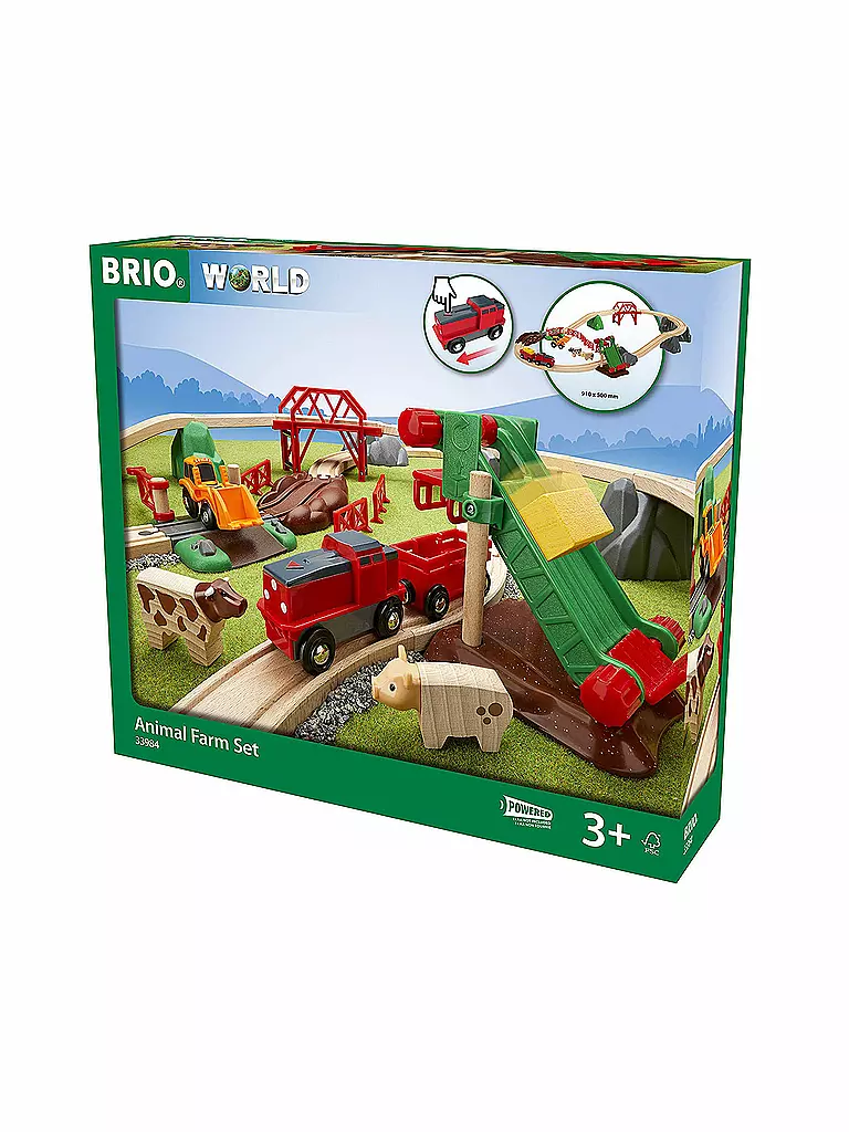 BRIO | Großes BRIO Bahn Bauernhof-Set | keine Farbe