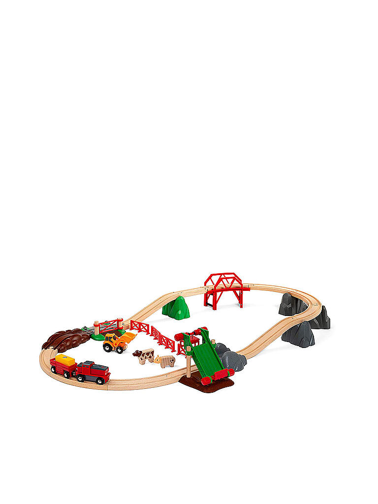 BRIO | Großes BRIO Bahn Bauernhof-Set | keine Farbe