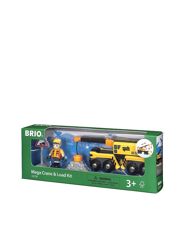 BRIO | Mega Kran-Set mit Figur | keine Farbe
