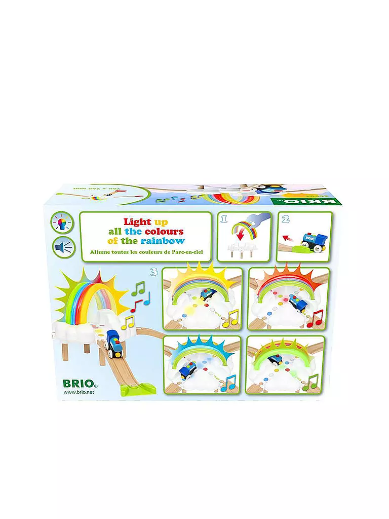 BRIO | Mein erstes Bahn Regenbogen Set | keine Farbe