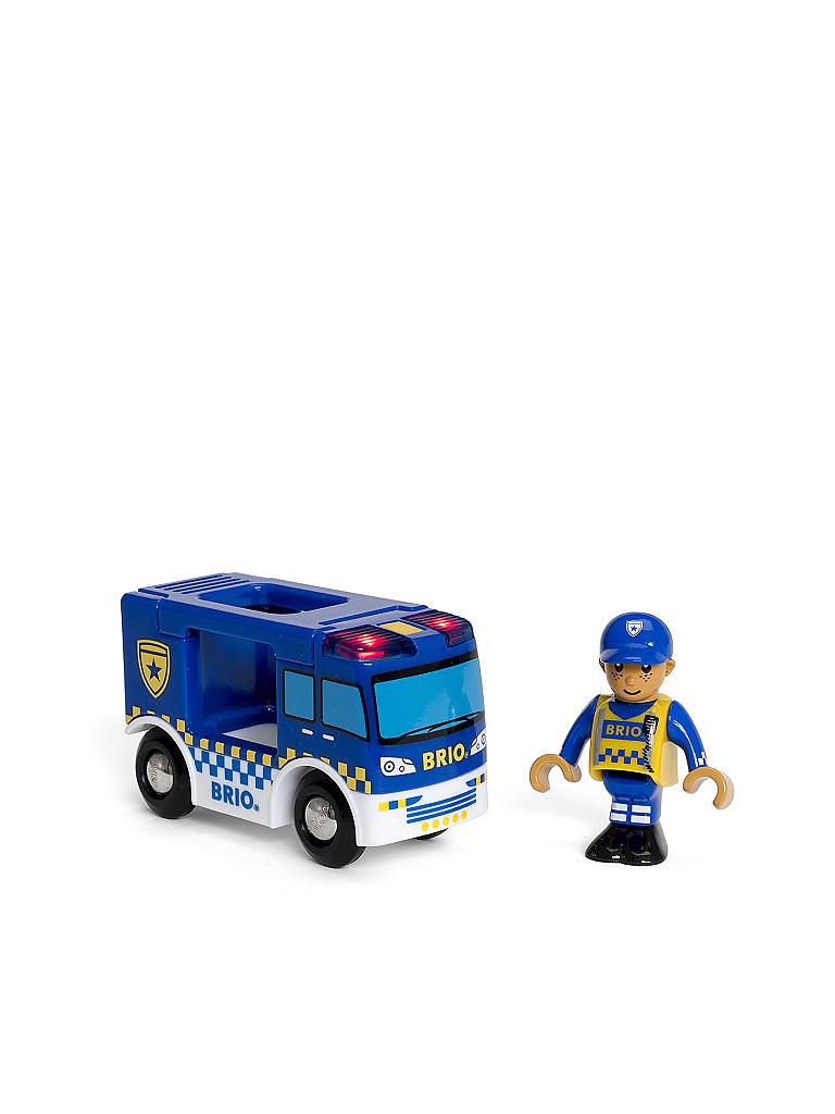 BRIO | Polizeiwagen mit Licht und Sound | keine Farbe