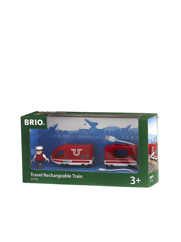 BRIO | Roter Akku-Reisezug | keine Farbe