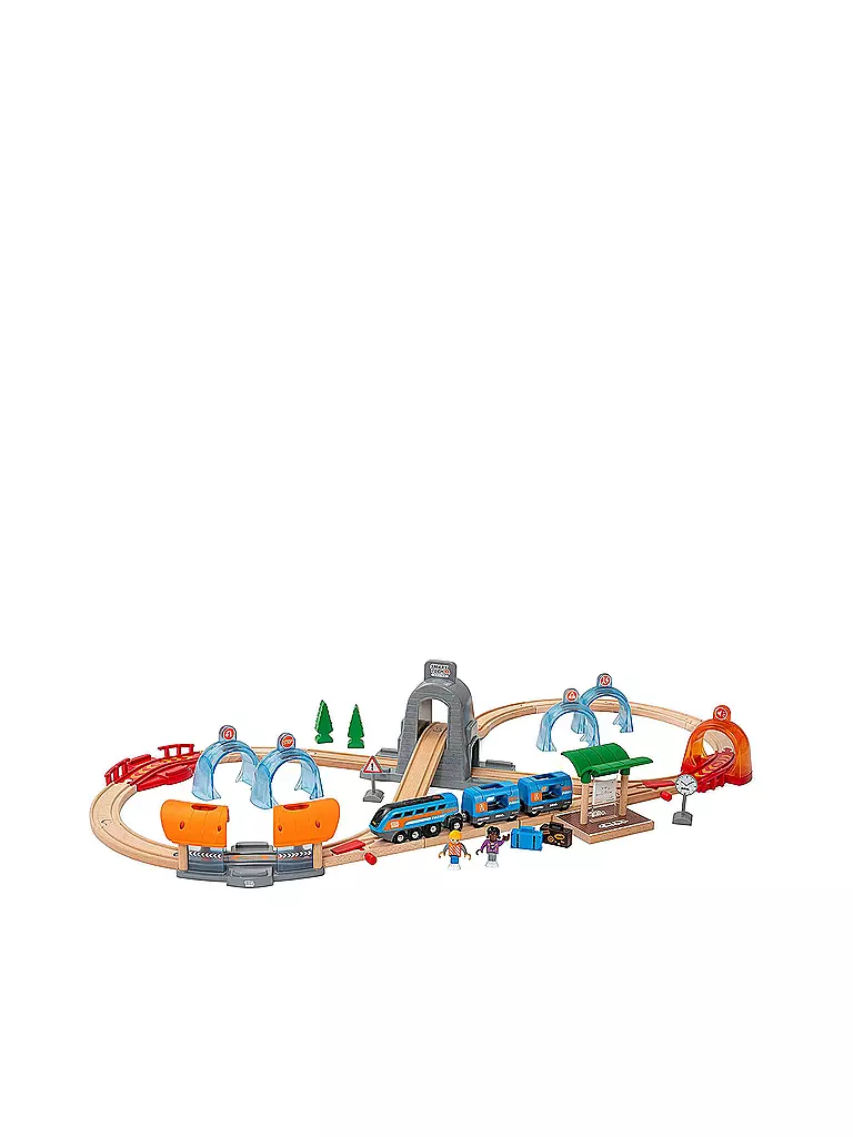 BRIO | Smart Tech Sound Action Tunnel Reisezug-Set | keine Farbe