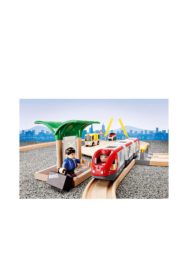 BRIO | Strassen und Schienen Reisezug Set | keine Farbe