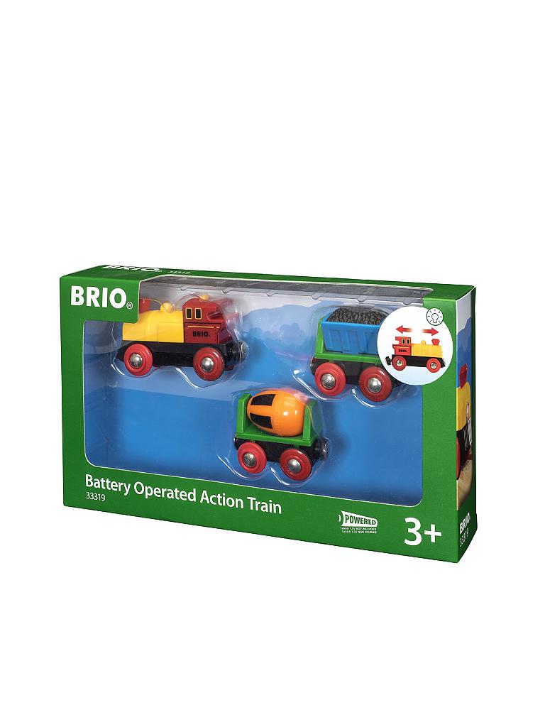 BRIO | Zug mit Batterielok | transparent