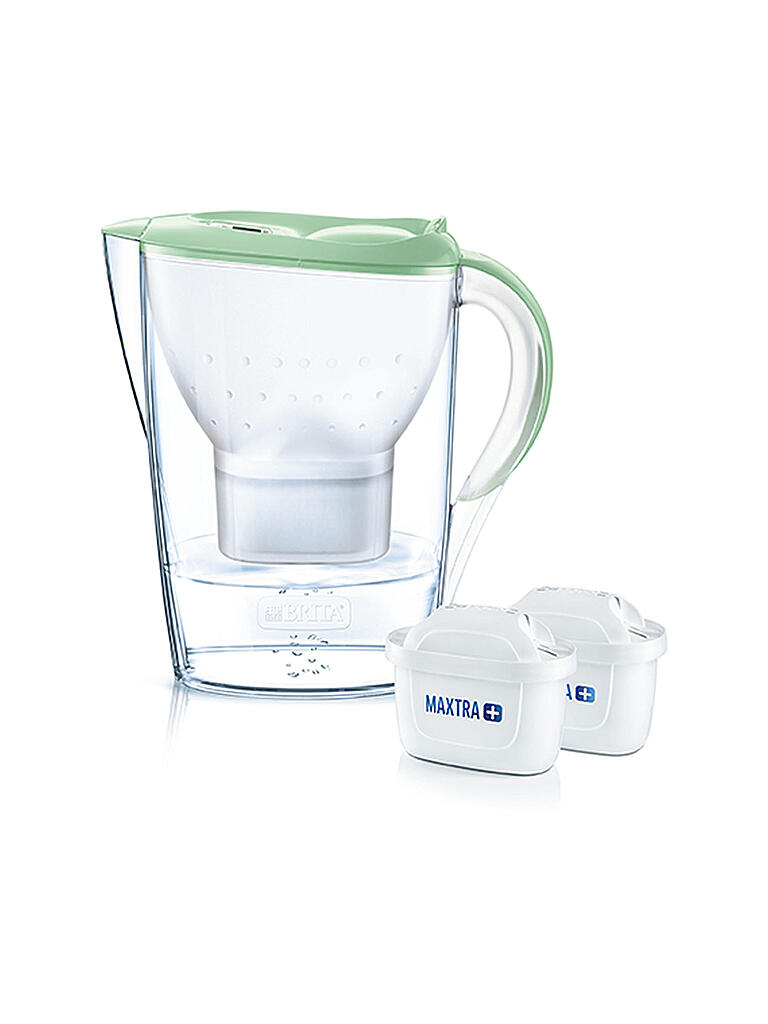 BRITA | Tischwasserfilter Marella inkl. 2 Filterkartusche (Pastellgrün) | grün