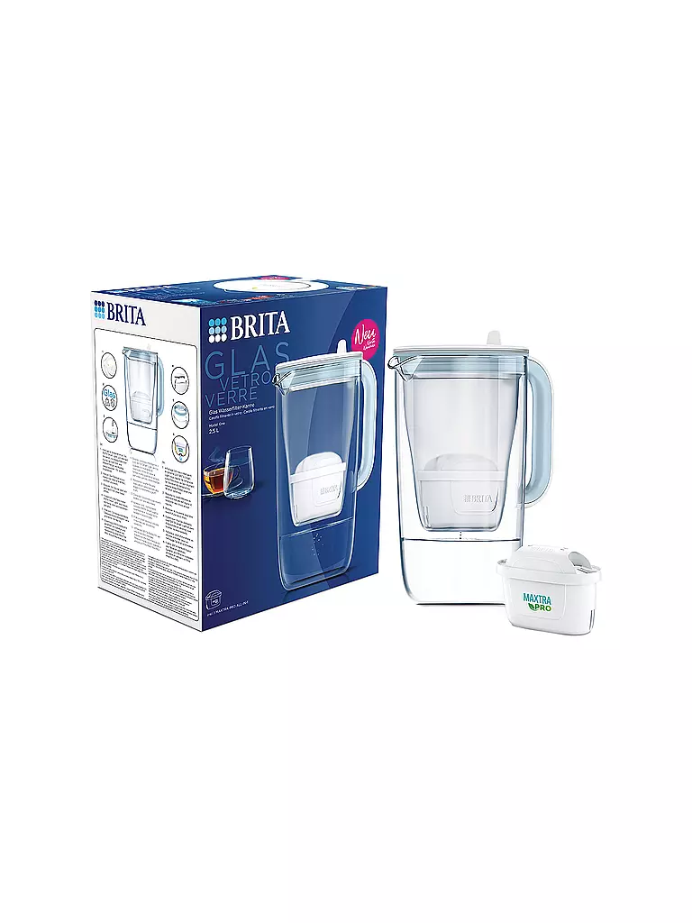 BRITA | Wasserfilter Glas Model One 2,5l Klar | transparent