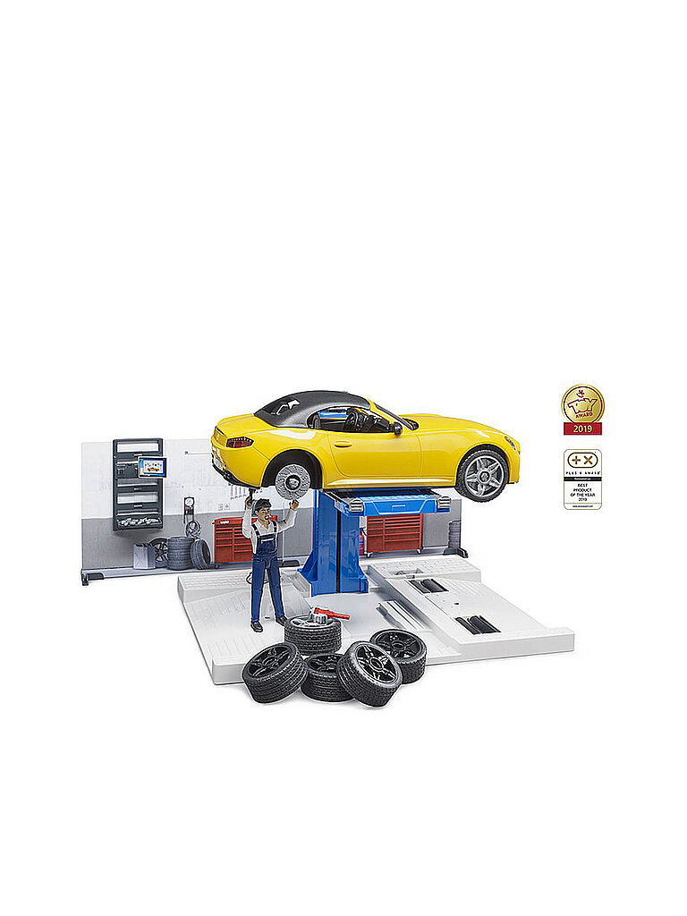 BRUDER PKW Werkstatt 62110