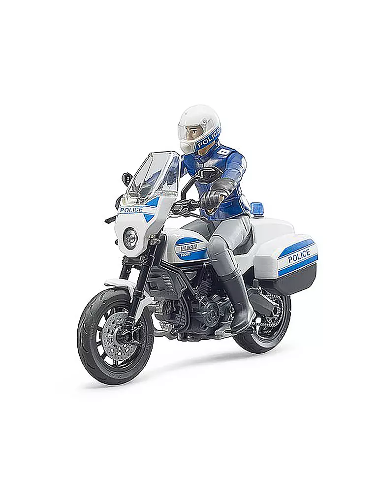 BRUDER | bworld Scrambler Ducati Polizeimotorrad 62731 | keine Farbe