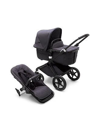 BUGABOO | Kombikinderwagen Fox3 Mineral Komplett Set Schwarz / Schwarz