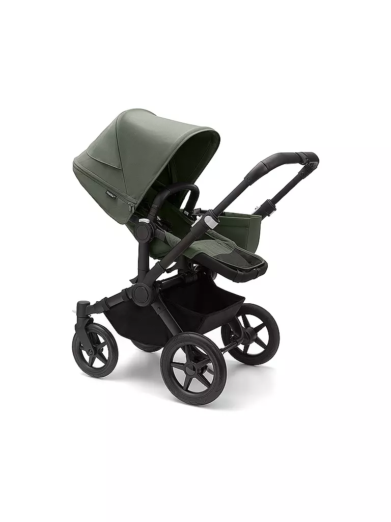 BUGABOO | Kinderwagen DONKEY 5 Mono Komplett Schwarz / Waldgruen | dunkelgrün