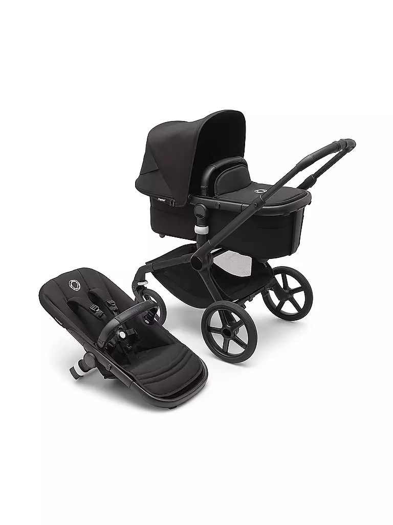 BUGABOO | Kinderwagen FOX 5 Komplett Set Schwarz / Schwarz | schwarz