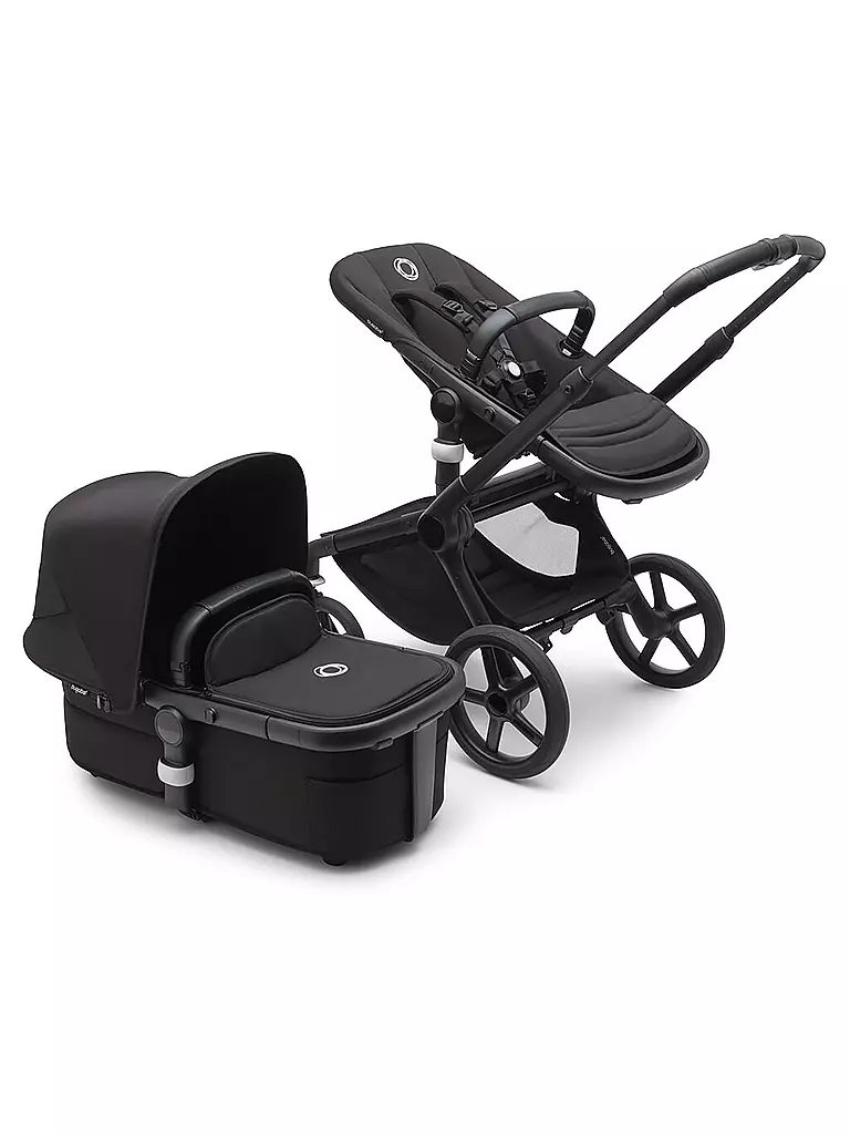 BUGABOO | Kinderwagen FOX 5 Komplett Set Schwarz / Schwarz | schwarz